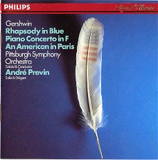 André Previn  -   Gershwin - Pittsburgh Symphony Orchestra*, André Previn ‎– Rhapsody In Blue • Pian
