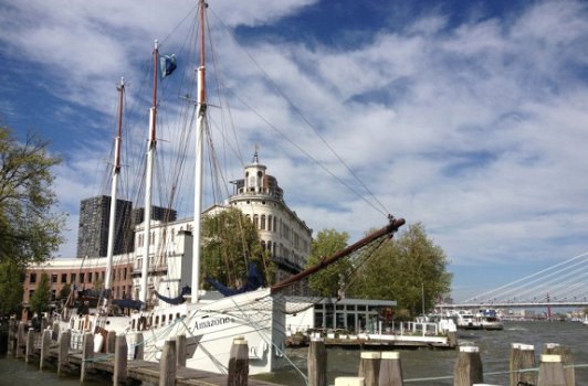 Platbodem partyschip woonschip charterschip - 3