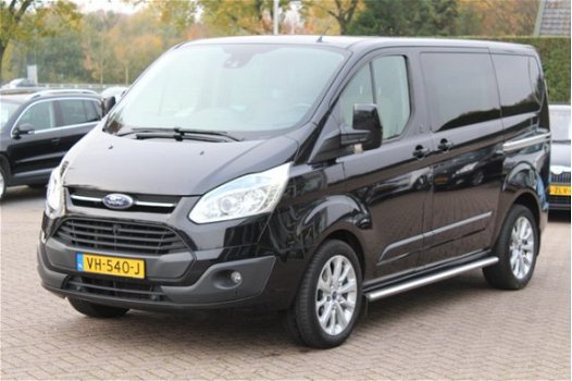 Ford Transit Custom - 270 2.2 TDCI 155PK L1H1 Limited DC / Leder / Navigatie / Camera - 1