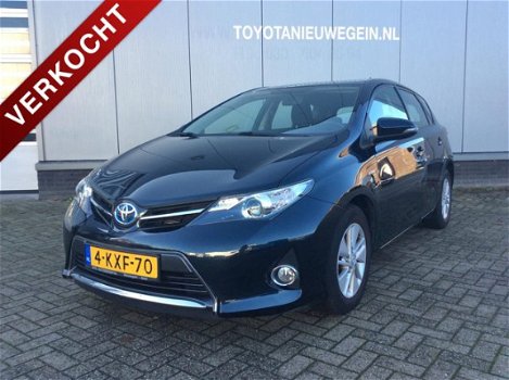 Toyota Auris - 1.8 Hybrid 136pk CVT Aspiration, 1e eig, 49.000 km, navigatie - 1