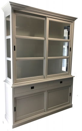 Buffetkast Putten XL wit 180 x 50/40 x 240cm - nr. 1