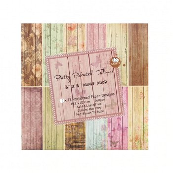 Paperpad, Pretty Painted Floors 6x6'' - 1