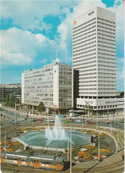 Rotterdam Fontein op het Hofplein - 1