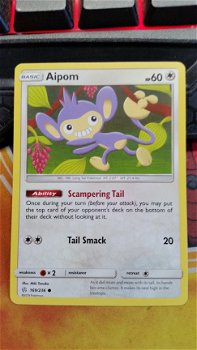 Aipom 169/236 Sun & Moon: Cosmic Eclipse - 1