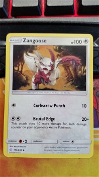 Zangoose 173/236 Sun & Moon: Cosmic Eclipse - 1