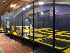 Failliet trampoline park EXTREME Dodgeball veld in veiling