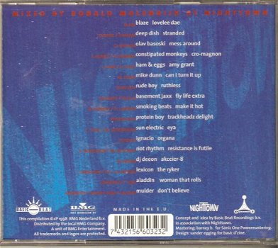 CD Nighttown -	Mixed by Ronald Molendijk at nighttown - 2