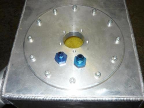 Aluminium benzinetank 70 liter leverbaar Lancia Fulvia - Afbeelding 3