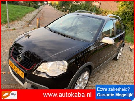 Volkswagen Polo - 1.6-16V Cross Uitv Zwart Top Conditie - 1