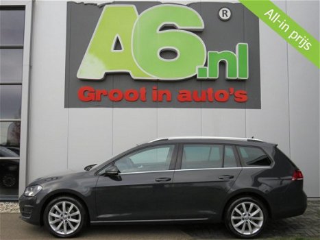 Volkswagen Golf Variant - 1.6 TDI Connected Series Groot Navi Camera DAB+ Clima PDC Cruise Half Lede - 1