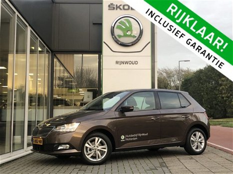 Skoda Fabia - 1.0 TSI Ambition Navigatie Climate Control Lichtmetalen velgen DAB+ - 1