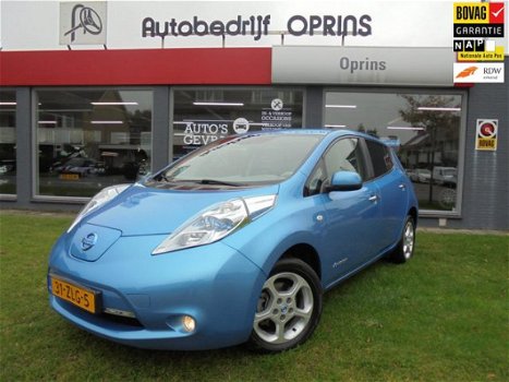 Nissan LEAF - 24 kWh Nederlandse Auto met NAP en Navigatie 1e Eigenaar - 1