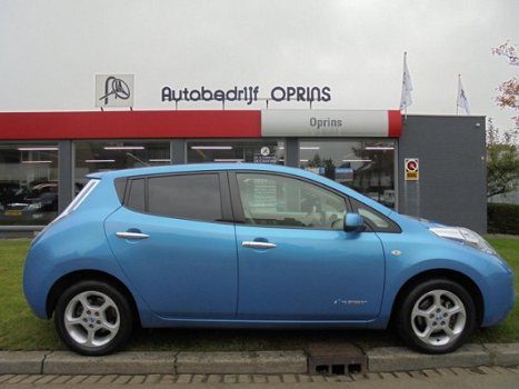 Nissan LEAF - 24 kWh Nederlandse Auto met NAP en Navigatie 1e Eigenaar - 1