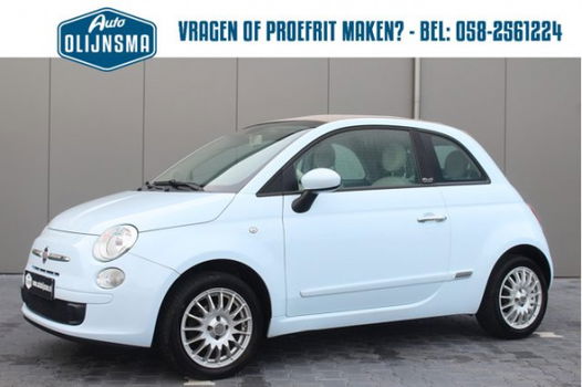 Fiat 500 - 1.2 Cabrio | PDC | Stoelverwarming | Met garantie - 1