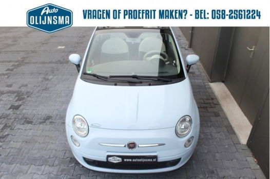 Fiat 500 - 1.2 Cabrio | PDC | Stoelverwarming | Met garantie - 1