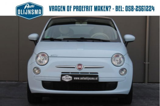 Fiat 500 - 1.2 Cabrio | PDC | Stoelverwarming | Met garantie - 1