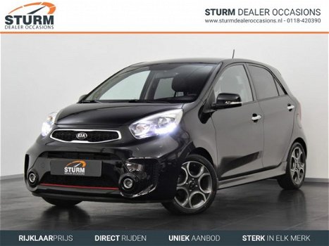 Kia Picanto - 1.2 CVVT 86pk SportsLine 5-Persoons | Cruise & Climate Control | Keyless Entry | ½ Led - 1