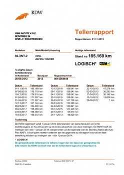 Opel Zafira Tourer - 1.4 Edition Turbo Navigatie Trekhaak - 1