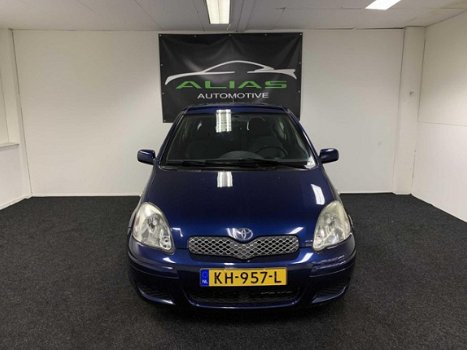 Toyota Yaris - 1.3 VVT-i S-Line 2005 Blauw AIRCO / APK 2020 / NAP - 1