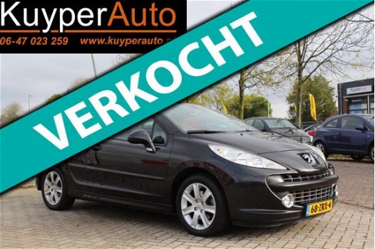 Peugeot 207 CC - 1.6 VTi CABRIO*AUTOMAAT* AIRCO*CRUISE*PARKEERSENSOREN - 1