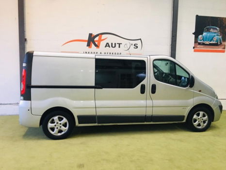 Opel Vivaro - 2.0 CDTI L2H1 DC AIRCO/ELEK.RAMEN EN SPIEGELS/LMV/NAVI/TREKHAAK/NAP/2SLTS/ENZ - 1