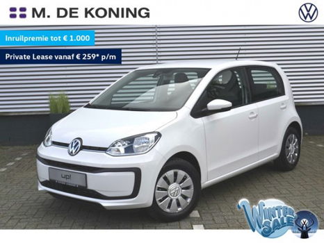 Volkswagen Up! - 1.0/60pk move up · Smartphone integratie · Airconditioning · Regensensor - 1