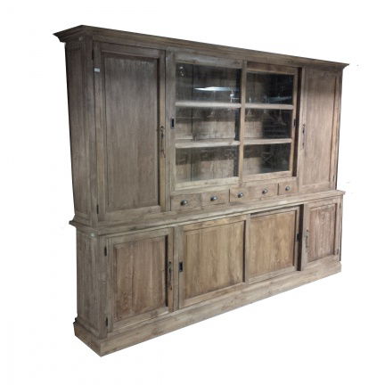 Buffetkast Bladel teak 300 x 50/40 x 220cm - nr. 1