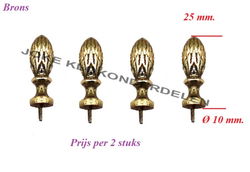 === 2 Klok tolletjes = gebruikt === 39108