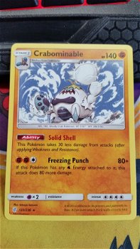 Crabominable 122/236 Rare Sun & Moon: Cosmic Eclipse - 1