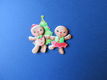 ky201 KERST Yvonne 3d plaatje, poppetjes - 1 - Thumbnail