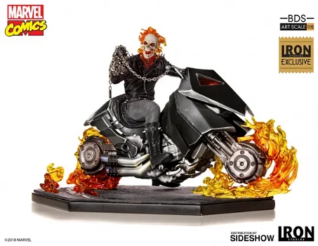 Iron studios Marvel Ghost Rider Exclusive statue 1/10 scale - 1