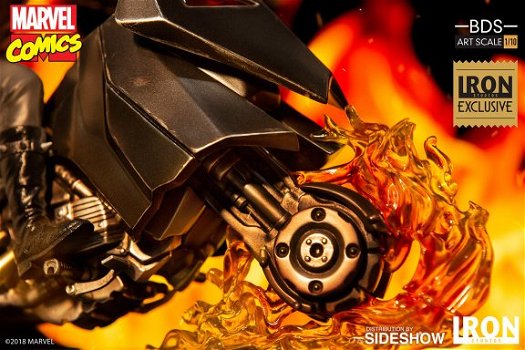 Iron studios Marvel Ghost Rider Exclusive statue 1/10 scale - 5