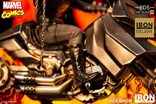 Iron studios Marvel Ghost Rider Exclusive statue 1/10 scale - 7