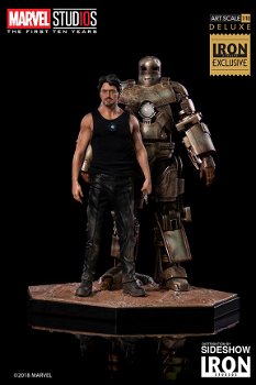 Iron Studios Iron Man Mark I And Tony Stark Exclusive statue 1/10 scale - 3