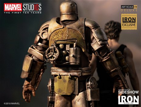 Iron Studios Iron Man Mark I And Tony Stark Exclusive statue 1/10 scale - 4