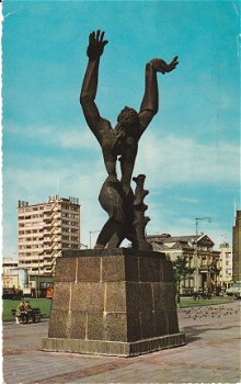 Rotterdam Monument Mei 1940 Verwoeste Stad - 1