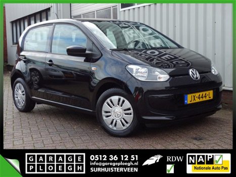 Volkswagen Up! - 1.0 Automaat *Nieuwstaat* 18dkm + NAP Navi Airco Cruise move up BlueMotion - 1