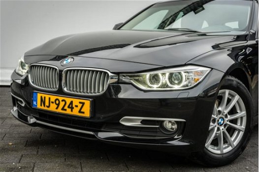 BMW 3-serie Touring - 320d 164pk Aut.8 High Executive Full map navigatie/ Bi-Xenon/ Lederen int./ St - 1