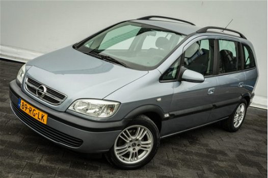 Opel Zafira - 1.6-16V 100pk Comfort 7 persoons/ Sportstoelen/ Trekhaak/ Elek. pakket/ Lmv/ CV op afs - 1