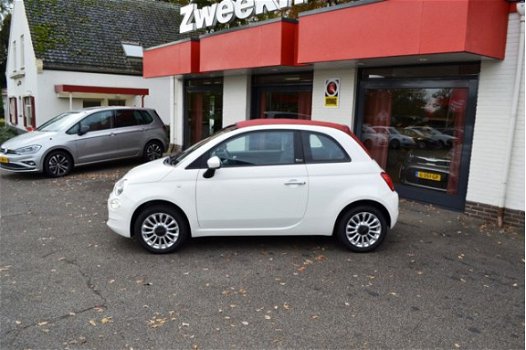 Fiat 500 C - 1.2 Cabrio, Airco, LED, Electr.Dak, NL-auto, 1e eigenaar - 1