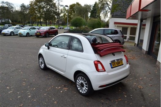 Fiat 500 C - 1.2 Cabrio, Airco, LED, Electr.Dak, NL-auto, 1e eigenaar - 1