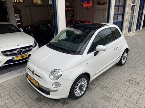 Fiat 500 - 0.9 TwinAir Lounge PANORAMA/AIRCO/L.M VELGEN - 1