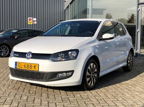 Volkswagen Polo - 1.0 BlueM. Executive 96pk Airco, cruise, LM wielen, perfect onderhouden - 1