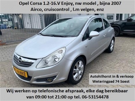 Opel Corsa - 1.2-16V Njoy , Diverse Corsa< Astra, Agila, Meriva, Zafira, - 1