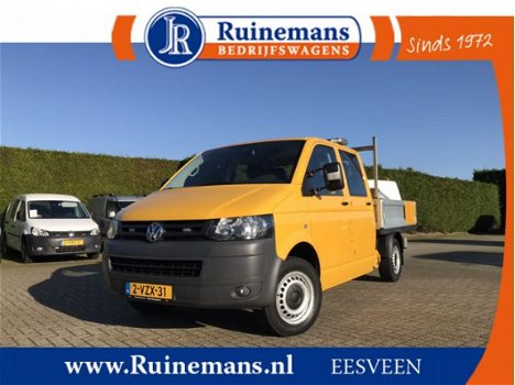 Volkswagen Transporter - 2.0 TDI 141 PK / DSG AUTOMAAT / 1e EIG. / DUBBEL CABINE / PICK UP / TREKHAA - 1