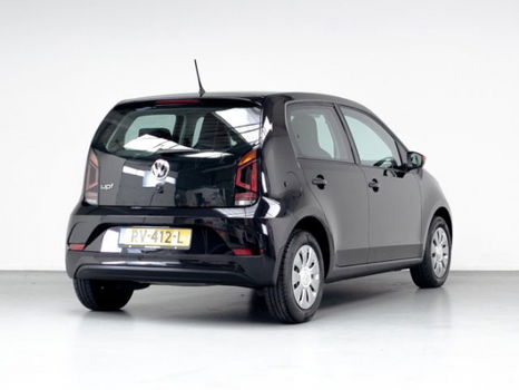 Volkswagen Up! - 1.0 BMT , Airco, Radio, Stuurbekrachtiging, Spiegelkappen rood Fabrieksgarantie tot - 1