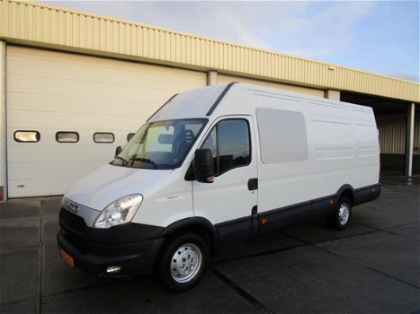 Iveco Daily - 35 S MAXI 3.0 170 PK DUBBELE CABINE LUCHTVERING ZEER NETTE BUS - 1