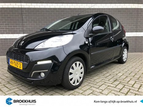 Peugeot 107 - 1.0 Active AIRCO 5-DEURS TOERENTELLER RADIO-CD SPELER MISTLAMPEN CENTRALE VERGRENDELIN - 1