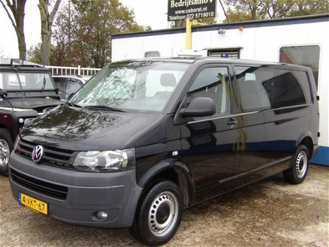 Volkswagen Transporter - 2.0 TDI 140pk L2H1 DC Premium Airco Zeer mooi - 1