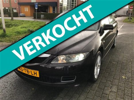 Mazda 6 Sportbreak - 2.0 CiTD Touring *NIEUW APK*AIRCO*NAVI*DRIEM VERV.BIJ268 - 1